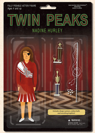 Illustration for article titled Twin Peaks Action Figures Have The Best Accessories Possible